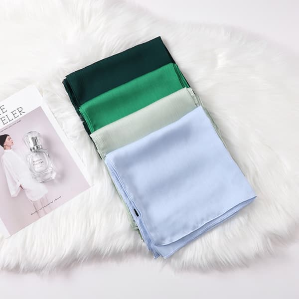 Ensfarget skjerf wrap sjal 2 2 2