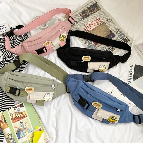 Fanny Pack Brysttaske SORT black