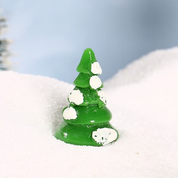 5 STK juledekoration miniaturer ornamenter E E E