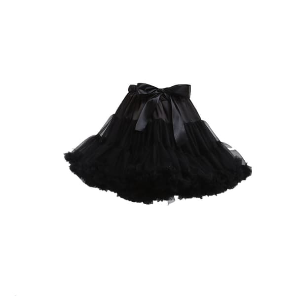 Underkjole Nederdel SORT ONE SIZE black One Size