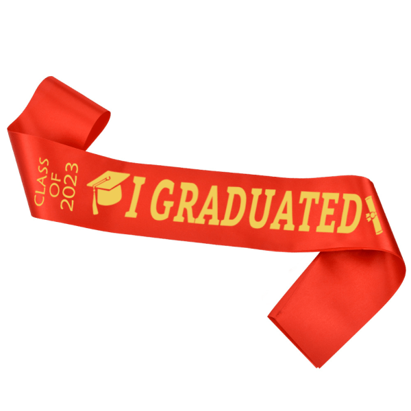 2023 Graduation Sash Graduated Satin 4 4