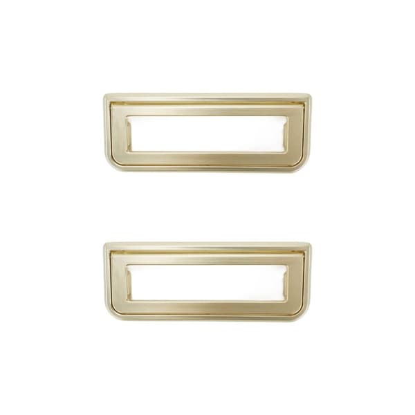 2 stk Flush Pull Ring Håndtak Usynlig håndtak