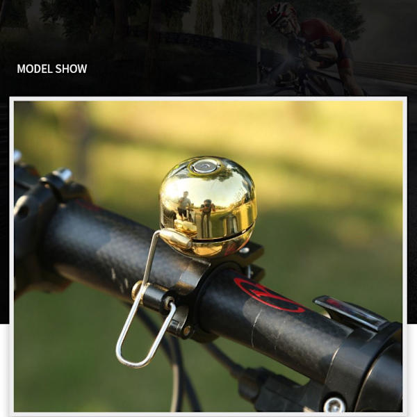 Bike Bell Retro Bells SILVER silver
