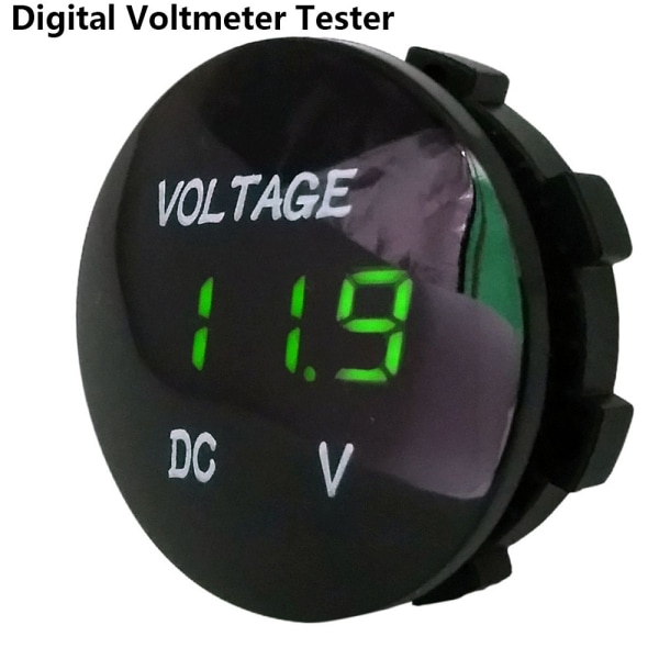 Digital Voltmeter Tester Voltmeter LED Display Panel blå