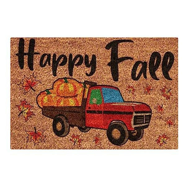Happy Fall dørmåtte Velkommen dørmåtte DESIGN 3 DESIGN 3 Design 3