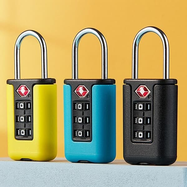 3-cifret kombinationslås Custom Password Lock MØRKE GRÅ Dark Grey