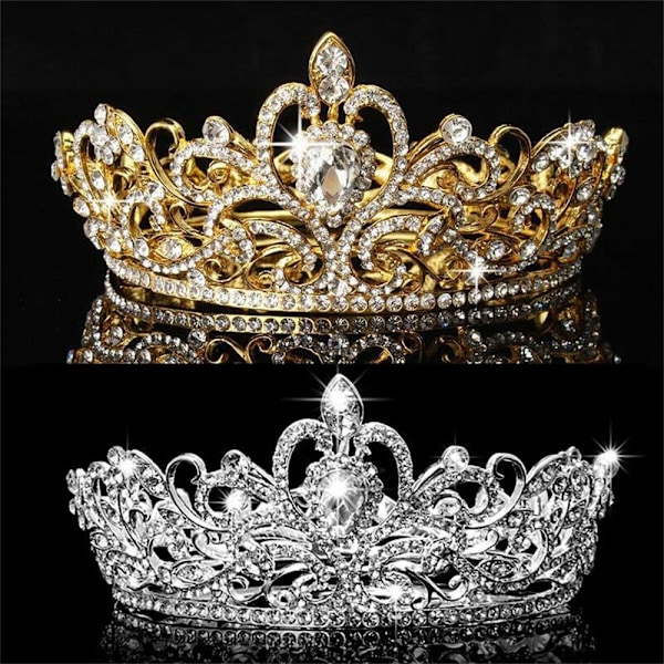 Princess Crown Tiaras for Girls GULD gold