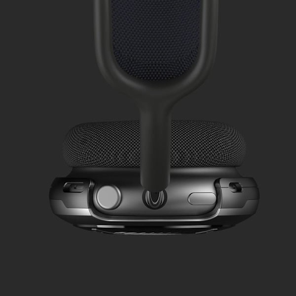 1 par case cover öronkåpor SVART-SILVER black-silver