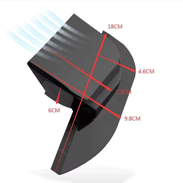 Auton taustapeili Rain Kulmien sivupeili Rain Guard Auto