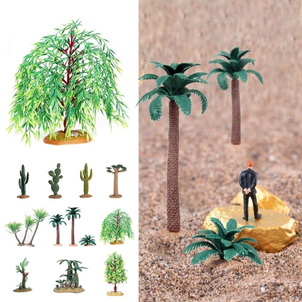 Artificial Cactus Models Miniature Fruit Tree 2 2 2