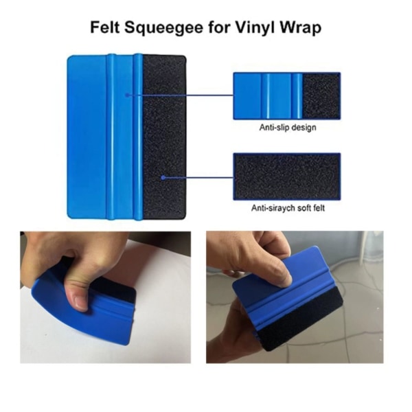 Bilinpackningsverktyg Vinylskrapa Cutter Automatisk fönsterfolieraka