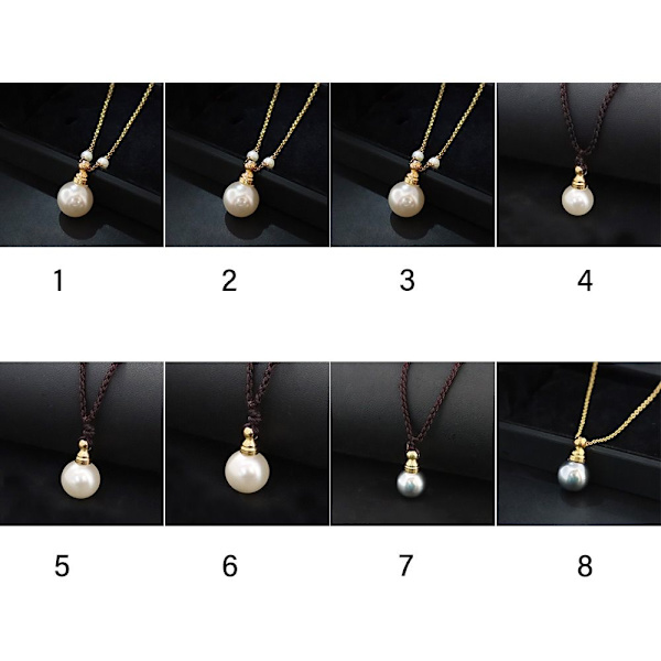 Pearl Hajuvesipullon kaulakoru Toivepullon riipus 3 3 3