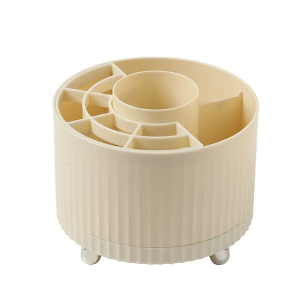 Desktop Oppbevaringsboks Kosmetisk Organizer HVIT White