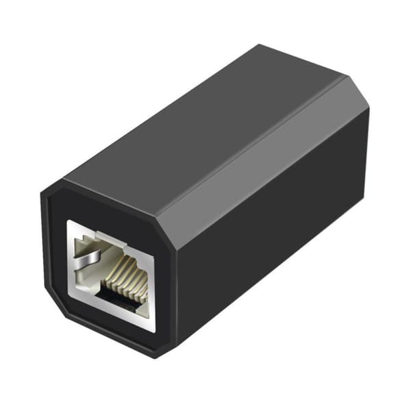 Ethernet Coupler Extender Adapter WHITE STYLE 1 STYLE 1 White Style 1-Style 1