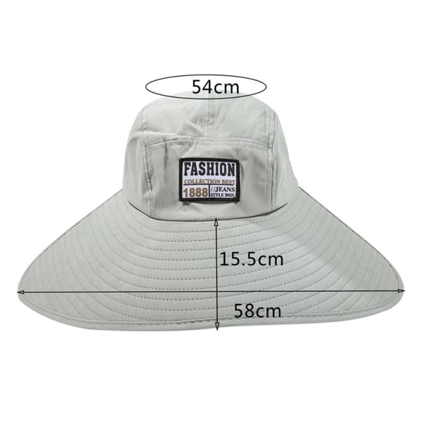 Damhatt Sommarhatt SVART black