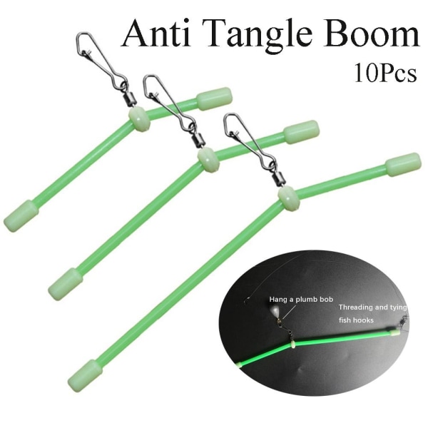 10 stk Anti Tangle Boom Pipe Balansebrakett 7CM10PCS 10STK 7cm10Pcs