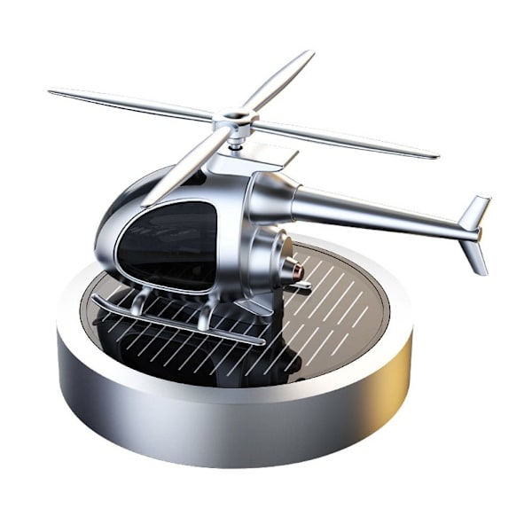 Bil Air Freshener Helikopter Duft SØLV Silver