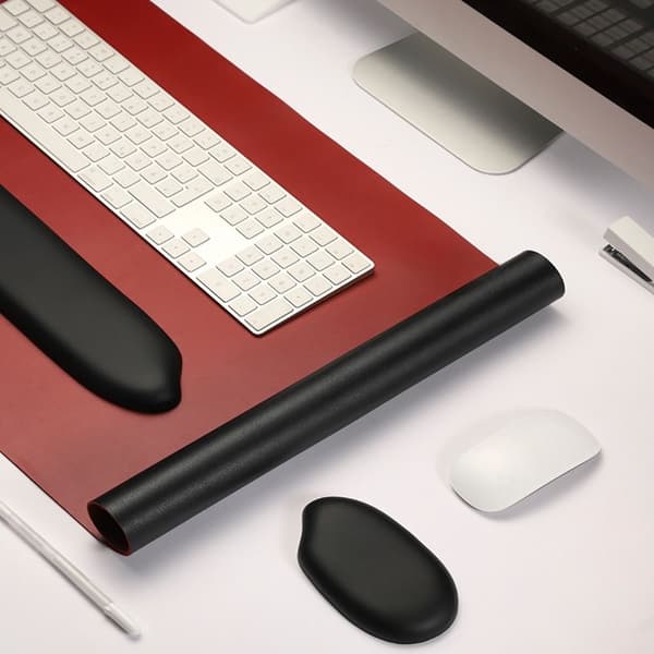 Håndledsstøtte Musemåtte Tastatur Pad MUSEMÅTTE - SORT MUS Mouse Pad-Black