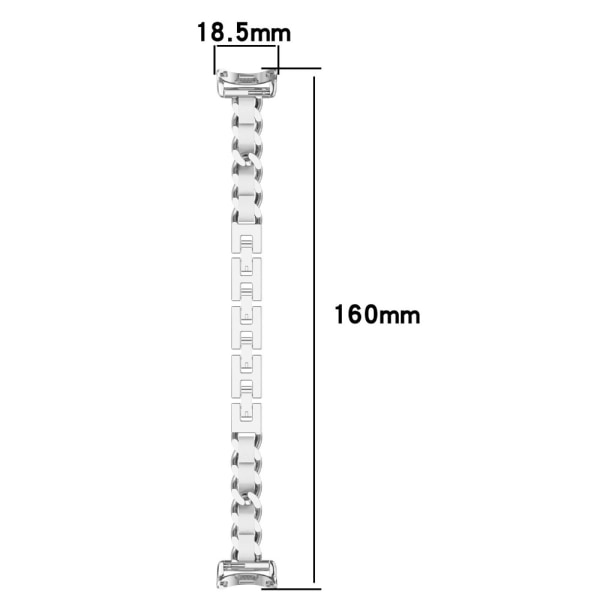 Byte av armband i rostfritt stål SILVER 1 1 silver 1-1