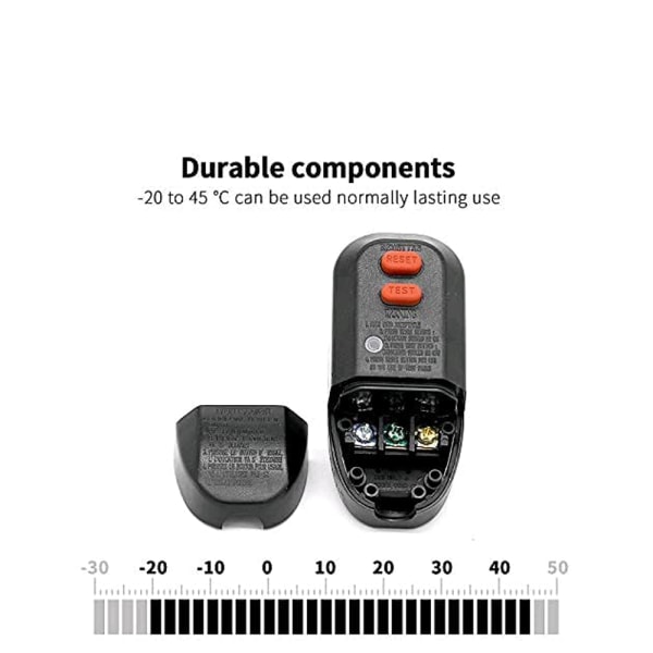 Amerikansk standard trepinners plugglekkasjebeskytter automatisk