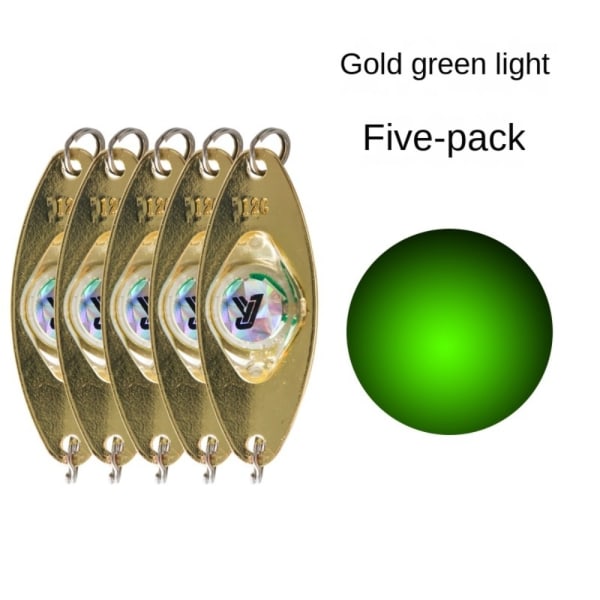 LED Lure Light Flash Lampe HVIT LYS HVIT LYS White Light