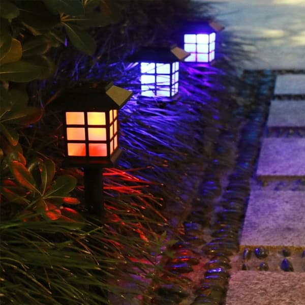 LED Solar Pathway Lights Solar Light VIT LJUS VIT LJUS white light