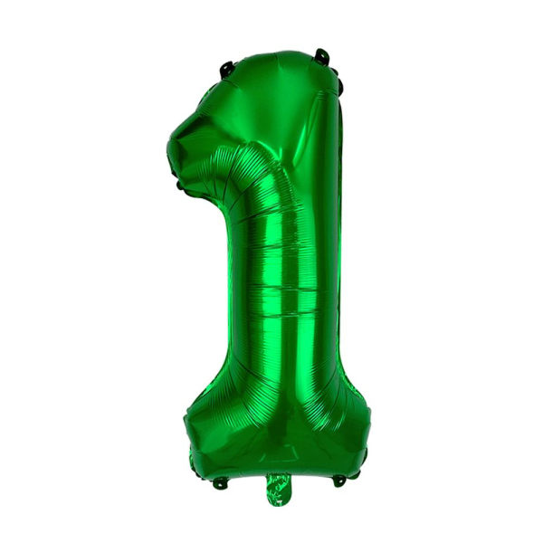 Djurnummerballonger Digitalballongset SET 5 Number 5