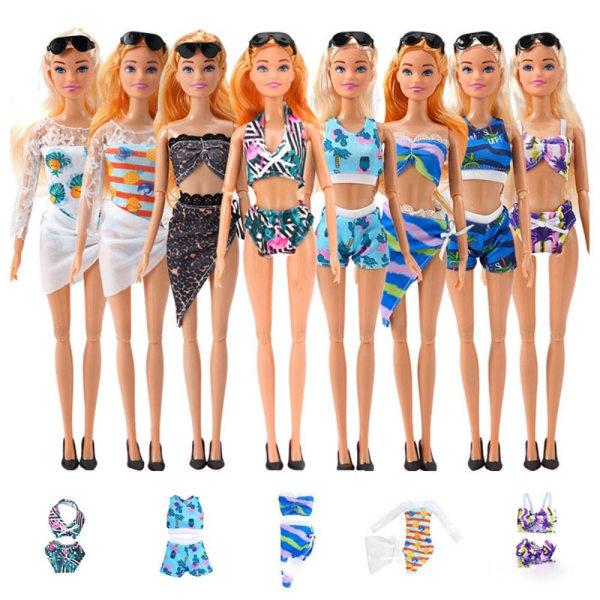 Docka badkläder Docka Bikini 7 7 7
