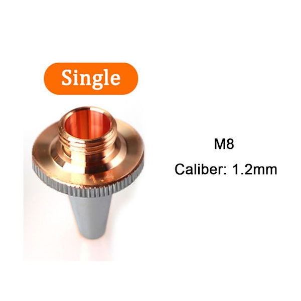 Lasersvetsmunstycke Svetsbrännare ENLAGER 1,2MM ENKEL Single Layer 1.2mm