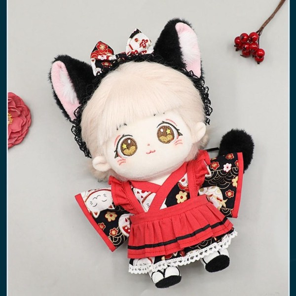 Modekläder Kostymer Flicka Broderikläder VIT&RÖDA KLÄDER White&Red Clothes-Clothes