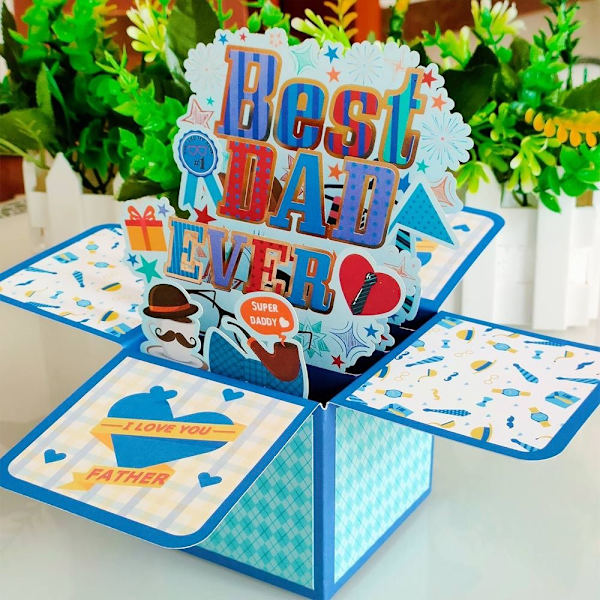 3D pop-up buket papirblomster 2 2 2