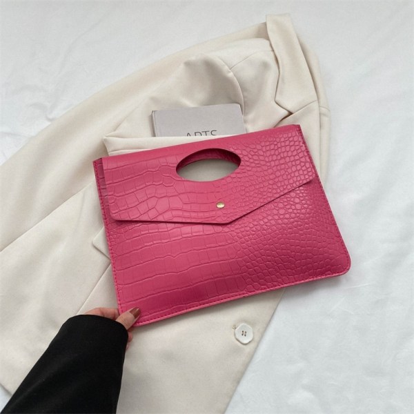 Vintage Handväska Fritid Tygväska ROSA Pink