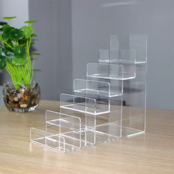 Clear Display Risers Lommebokholder Stativ Handbag Purse Display