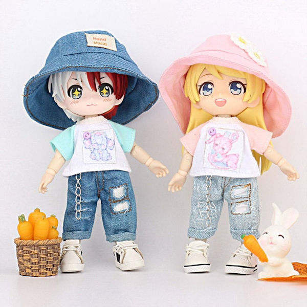 Modekepsar Plysch dockhatt 5 5 5