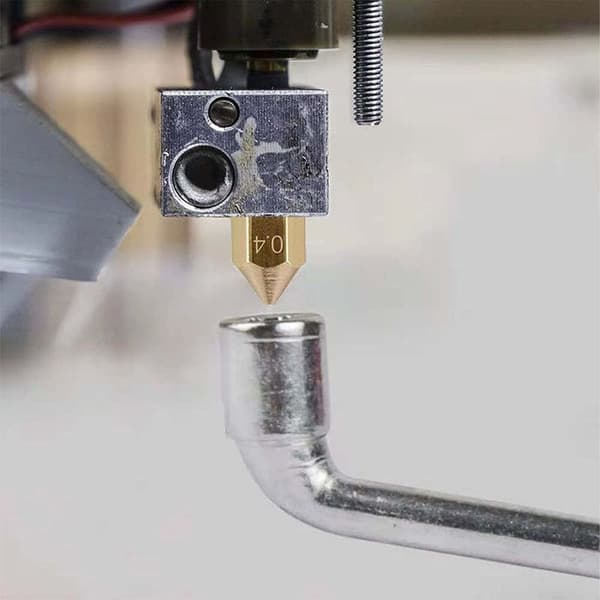 24 stk 3D Printer Messing Dyser Ekstruder Ender 3 Dyser til 1set