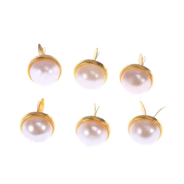 100 stk. Mini Splitstifter Papirclips Guld Splitstifter