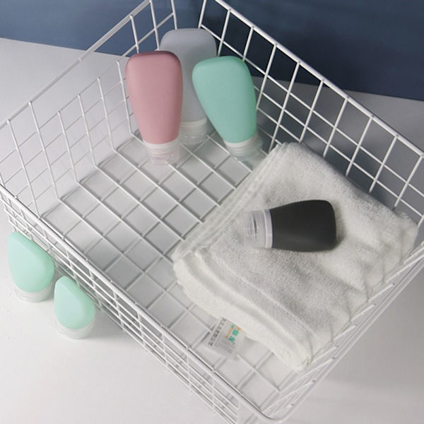Rejsetoiletflasker Kosmetiske opbevaringsbeholdere SORT 60ML Black 60ml-60ml