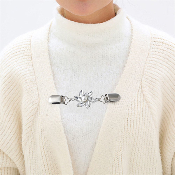 Cardigan Duck Clip Women Shawl Clip 3 3