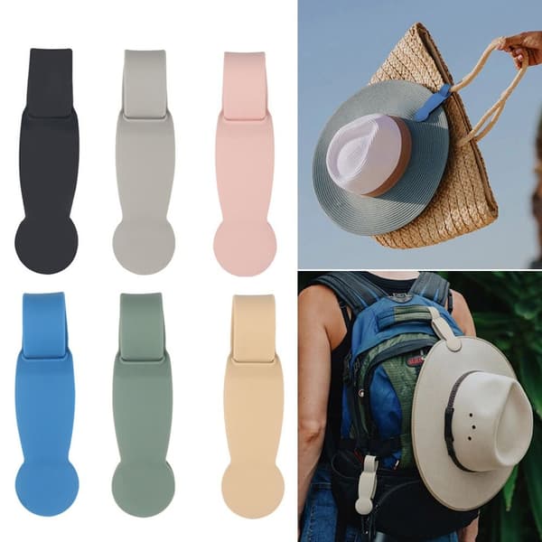Magnetisk Hat Clip Sol Hat Opbevaring Clip SORT black