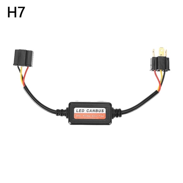 LED Forlygte Dekoder LED Canbus H7 H7 H7