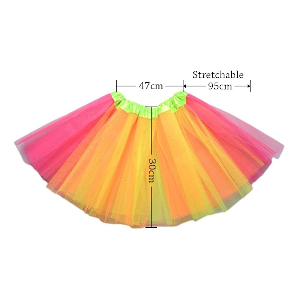 Tutu Skirt Dance Pettiskirt 3 3 3