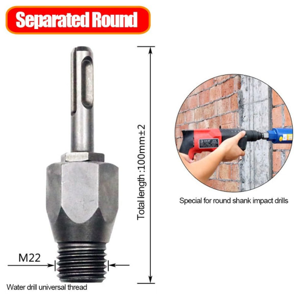 Betonireikäsaha SDS Plus Drill SEPARATED Round SEPARATED Round Separated Round