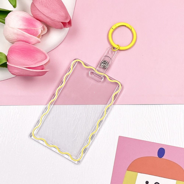 Kpop Fotokort Holder Idol Kort Holder HVID white