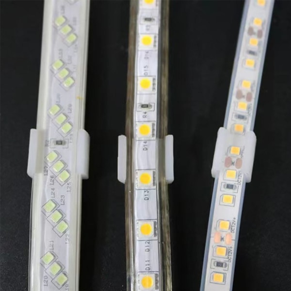 10 STK LED Strip Spænder Lys Strip Fiksering Clip M3 SCREWX10 M3 M3 screwx10