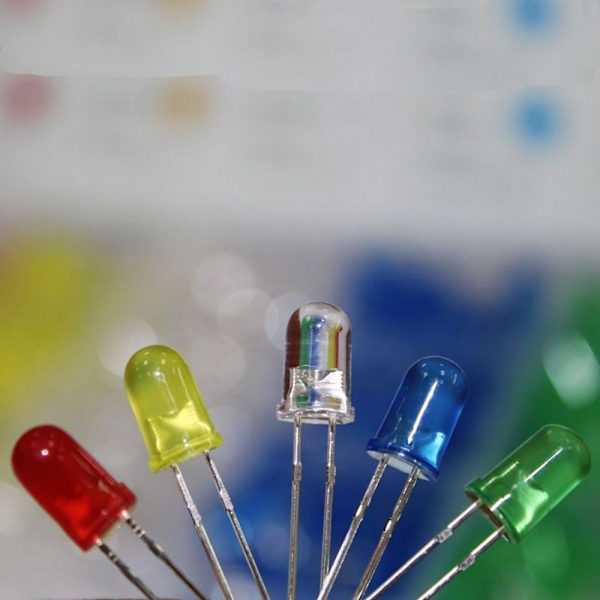 500 st LED-ljus LED-lampa Beads Emitting Diode