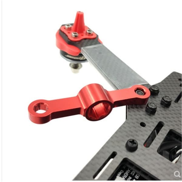 2st Låsmuttrar Muttrar Adapter RÖD red