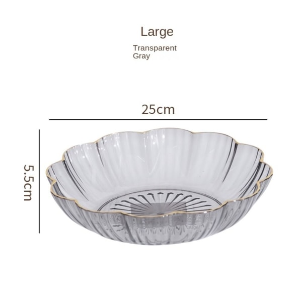 Bordplader Serveringsfade GRÅ 25CM grey 25cm