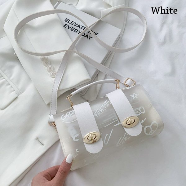 Axelväska Messenger Bag VIT white