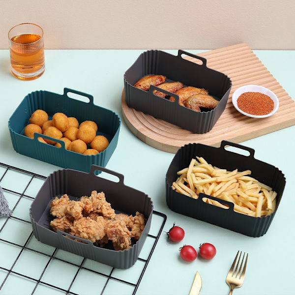 Air Fryer Pot Tray Leivinkori SININEN blue