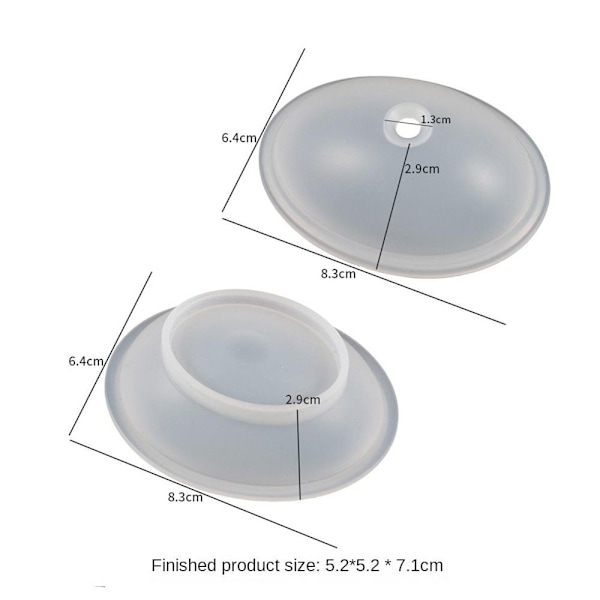 Drageæg Ornament Silikoneform ÆGGEFORM ÆGGEFORM egg mold